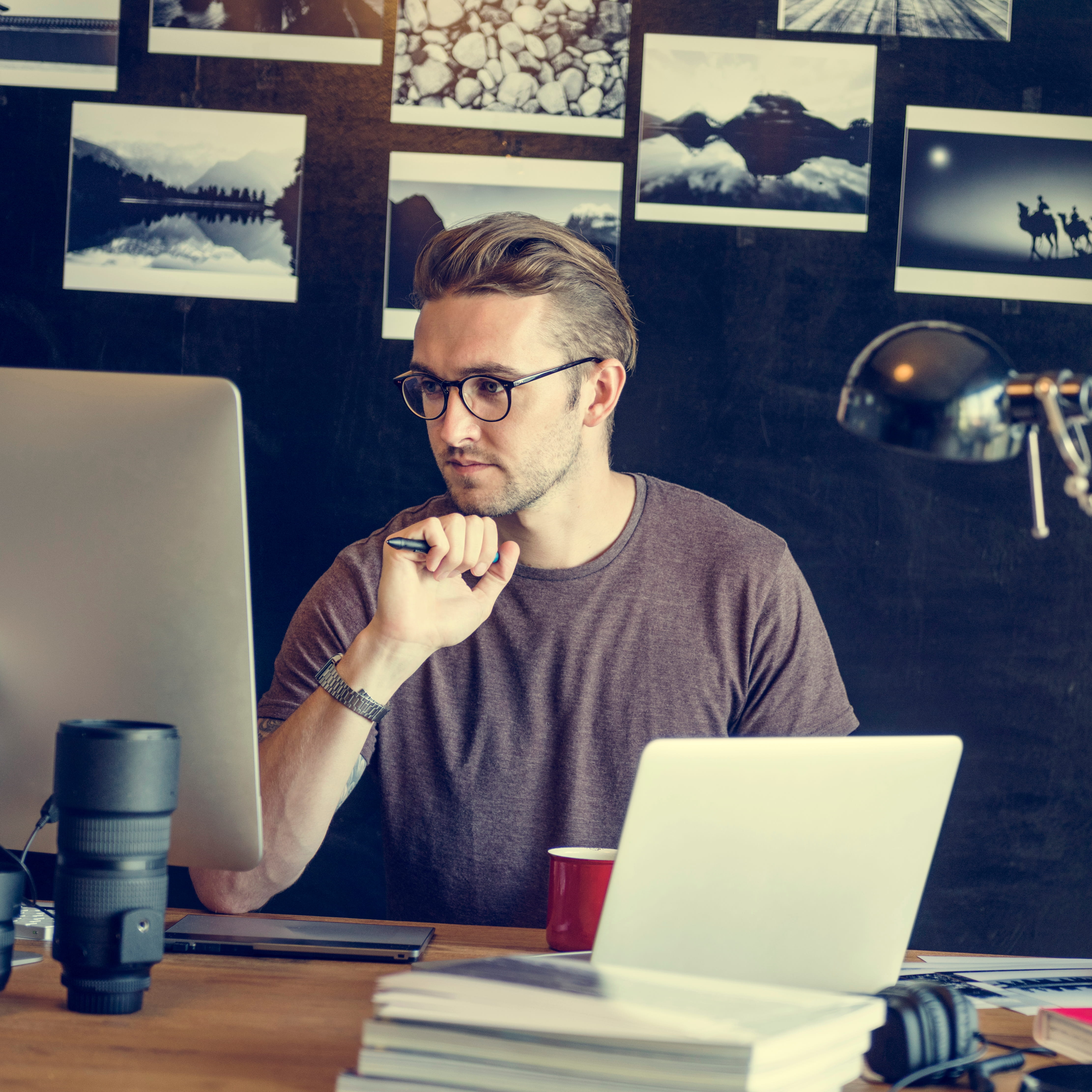 Self-employed professional reviewing tax plan with their CPA